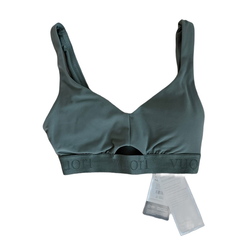 NWT Vuori Elevate Daily Sports Bra Pistachio / Light Green XS